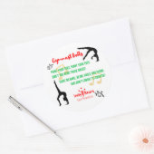 パーカカスタムー・ヘンリーのステッカー注文 ラウンドシール (封筒)