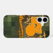 パーカションドラム iPhone 16ケース (裏面横)