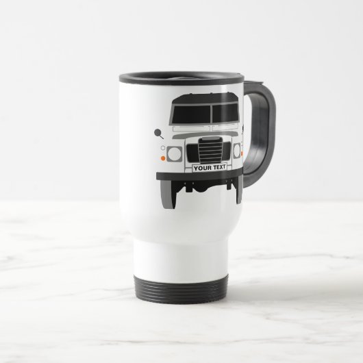 パーカスタムソナクラシックライズMk3 Land Rover mug トラベルマグ (正面右)