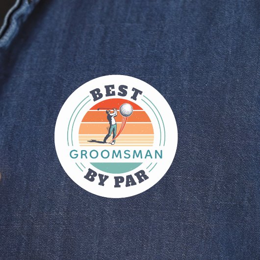 パーカスタムレトロウェディングによる最高のブライズマン ラウンドシール