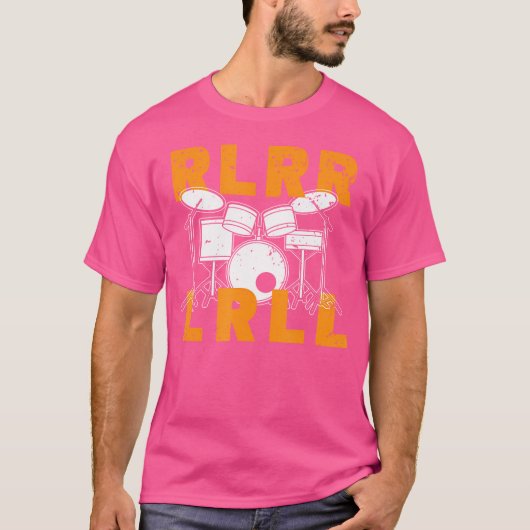 パーカッショニスト・ドラマー Tシャツ (正面)