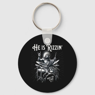 パーカッションおもしろいドラムRizz彼はRizzinイエズドラム キーホルダー