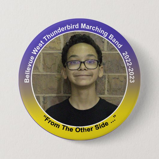 パーカッション・カーター10 缶バッジ (正面)