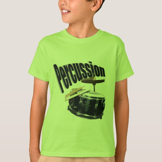 パーカッション/スネア Tシャツ (正面)