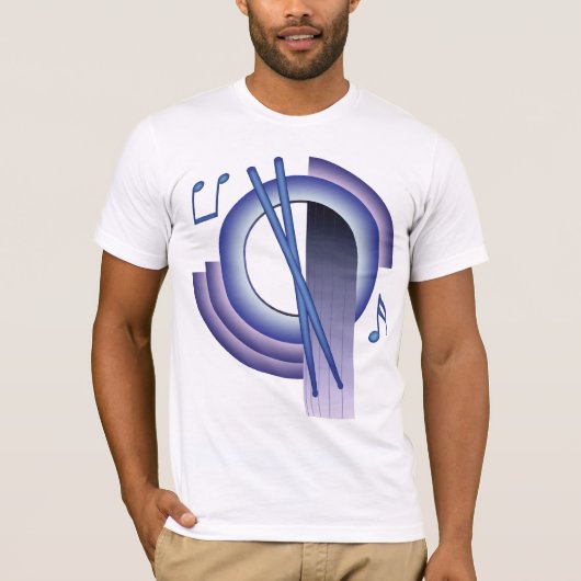 パーカッション デコ2 Tシャツ (正面)