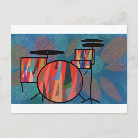 パーカッション ポストカード (正面)