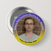 パーカッションJoshua 10 缶バッジ (正面&裏面)