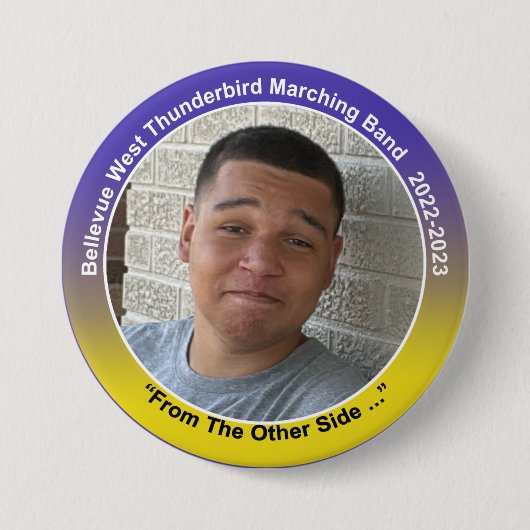 パーカッションMerick 10 缶バッジ (正面)