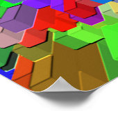 パーカラフルティイン…... ポスター (角)