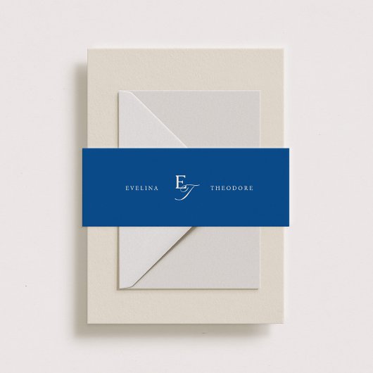 パーカークラシックモノグラム 招待状ベリーバンド