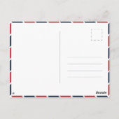 パーカーコロラドマウンテンコスキーヴィンテージ ポストカード (裏面)