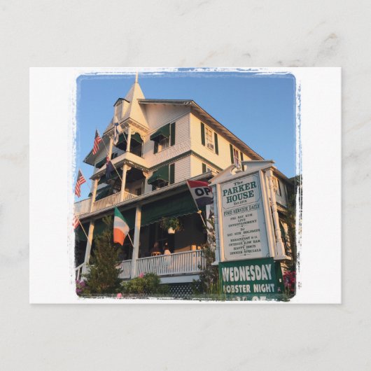 パーカーハウスシージルト， NJ ポストカード (正面)