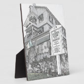 パーカーハウススケッチ – ジャージーショア フォトプラーク (側面)