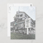 パーカーハウススケッチ – ジャージーショア ポストカード (正面/裏面)