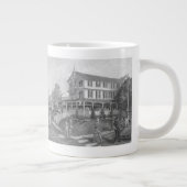 「パーカーハウス」絵画の巨大なマグカップ ジャンボコーヒーマグカップ (右)