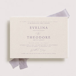 パーカーフォーマルランドサプ結婚式招待状 招待状