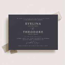 パーカーフォーマルランドサプ結婚式招待状 招待状