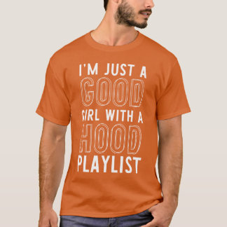 パーカー付きのプレイリストの引用楽曲ギフト Tシャツ