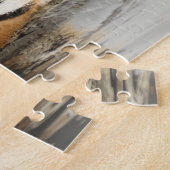 パーカー付きメルガンサーダックの会議 ジグソーパズル (側面)