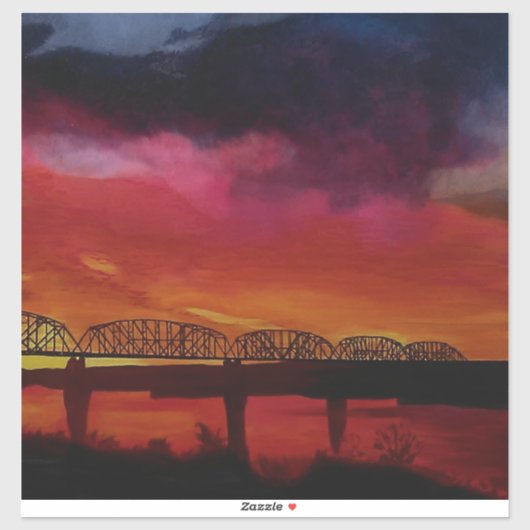 パーカー列車橋#2 シール (シート)