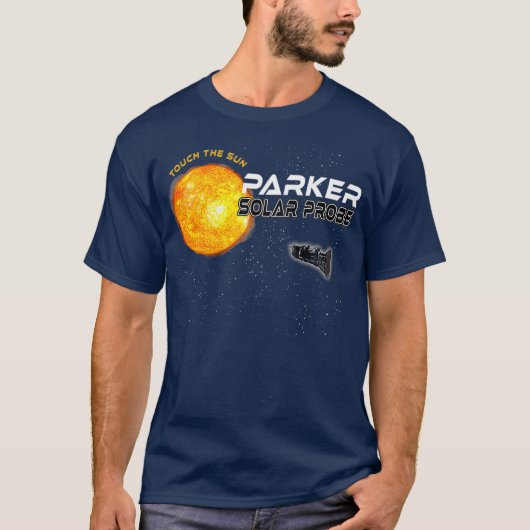 パーカー太陽のプローブ太陽宇宙科学天文学 Tシャツ (正面)