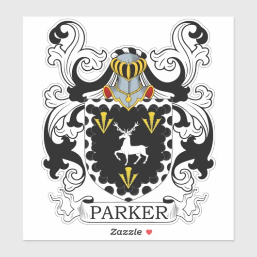 パーカー家紋 シール (シート)