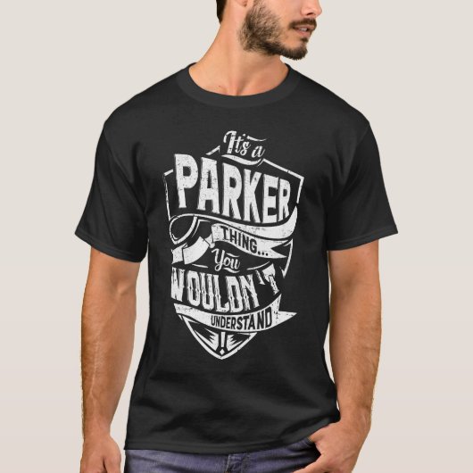 パーカー的な事だ、君には分からない Tシャツ (正面)