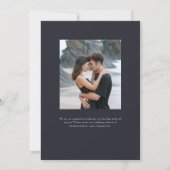 パーカー2フォトウェディング日付を保存 セーブザデート (裏面)