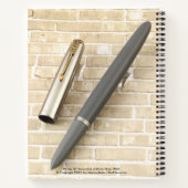 パーカー51バキュームドーブグレー1948 ノートブック (裏面)