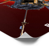 パーカ太陽のー探査機 ポスター (角)