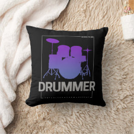 パーカ生まれッション・バンドのメンバーになるドラマー クッション