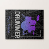 パーカ生まれッション・バンドのメンバーになるドラマー ジグソーパズル (横)