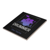 パーカ生まれッション・バンドのメンバーになるドラマー タイル (側面)