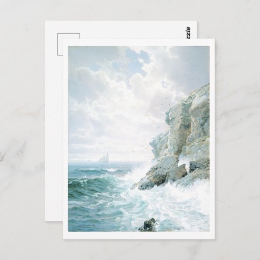 パーガトリークリフシー絵を描ケープ ポストカード (正面/裏面)