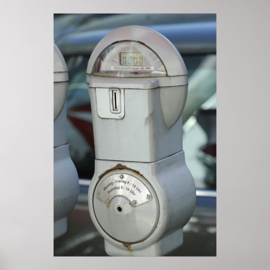 パーキングメーター ポスター (正面)