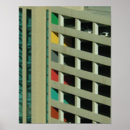 パーキング・スクエア – アールデコ・ポスター ポスター