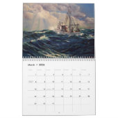 パーキンズの入江、Ogunquitのメインの壁掛けカレンダー カレンダー (3月 2026)