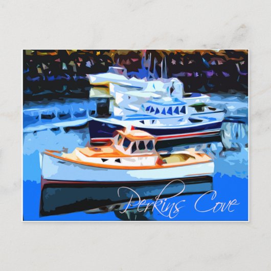 パーキンズコーブオグンクイットメイン ポストカード (正面)