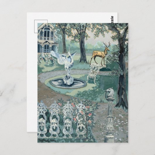 パーキンズハローニーエターナルガーデンフローラヘブン ポストカード (正面/裏面)