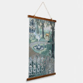 パーキンズハローニーエターナルガーデンフローラヘブン 吊り下げ型タペストリー (傾斜あり)