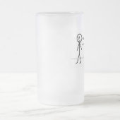 パーキンソンのユーモアのマグ フロストグラスビールジョッキ (中央)