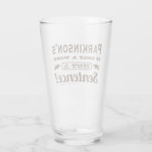 パーキンソンの言葉 タンブラーグラス (裏面)