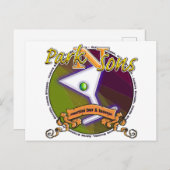 パーキンソンズマルティーニバーウィサークル常に揺れる ポストカード (正面/裏面)