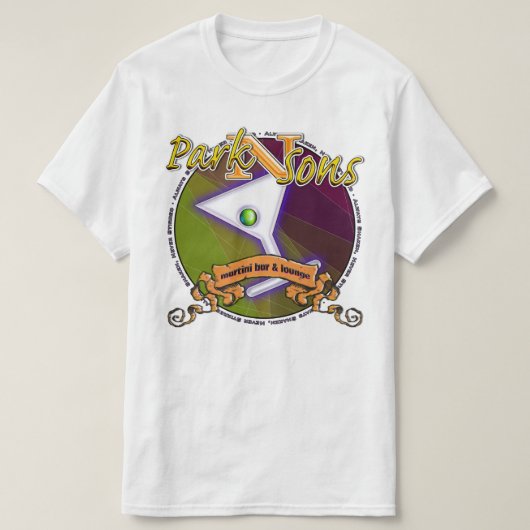 パーキンソンズマルティーニバーウィサークル常時シェークフロント Tシャツ (デザイン正面)