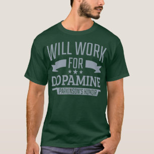 パーキンソンズ病認識度ドーパミン研究 Tシャツ