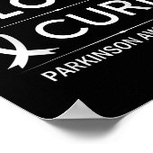 パーキンソンズ病認識度ピースラブキュア ポスター (角)