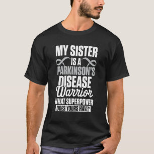 パーキンソンズ病認識度姉妹戦士 Tシャツ