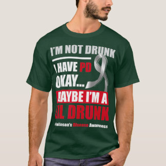 パーキンソンズ病認識度生き延びズ戦士 Tシャツ