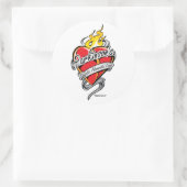 パーキンソンタトゥーハート ラウンドシール (バッグ)