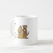 パーキンソン病の小便 コーヒーマグカップ (正面左)